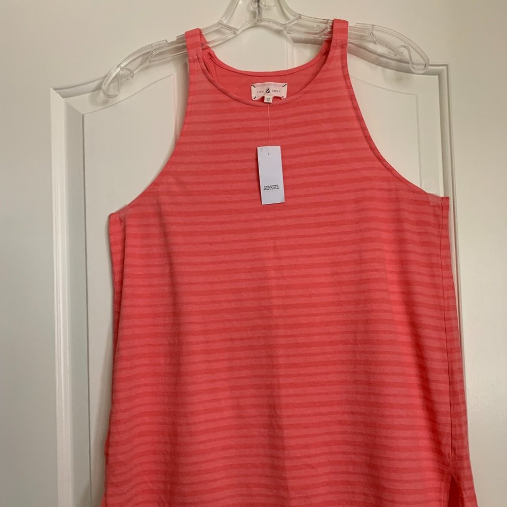 NWT Size L Lou & Grey Racer Back Tank Top